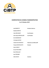 conseil d'administration 2025